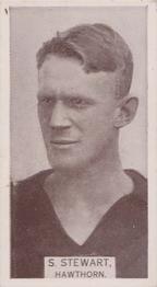 1933 Wills's Victorian Footballers (Small) #31 Stuart Stewart Front